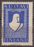 Finland - 1941 - Coat Of Arms - 2,75 + 25 MK - Blue - Finlandia, Coats Arms - Scott B48 - Soldier Emblem - 0